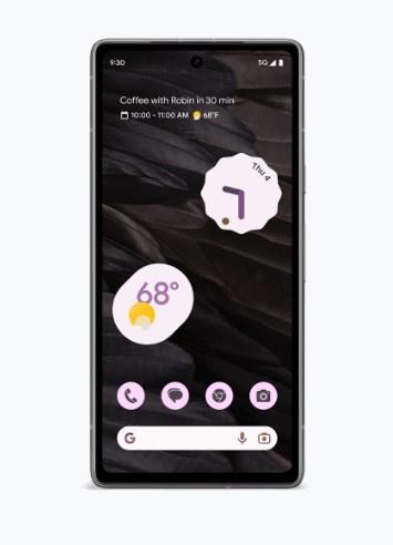 Produktbild Google Pixel 7a (128 GB, Charcoal, 6.10", SIM + eSIM, 64 Mpx, 5G)