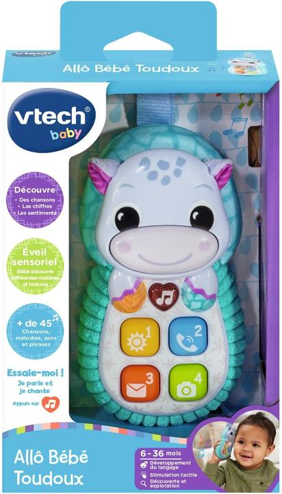 Image du produit VTech Allô Bébé Toudoux bleu (Français)