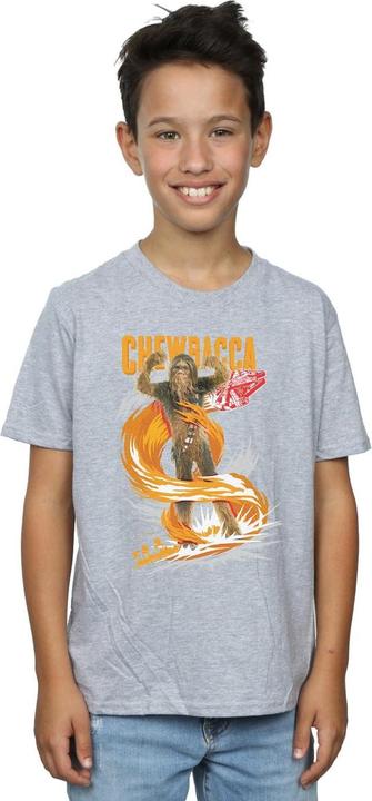 Actual product image Star Wars Boys Chewbacca Gigantic T-Shirt (116)