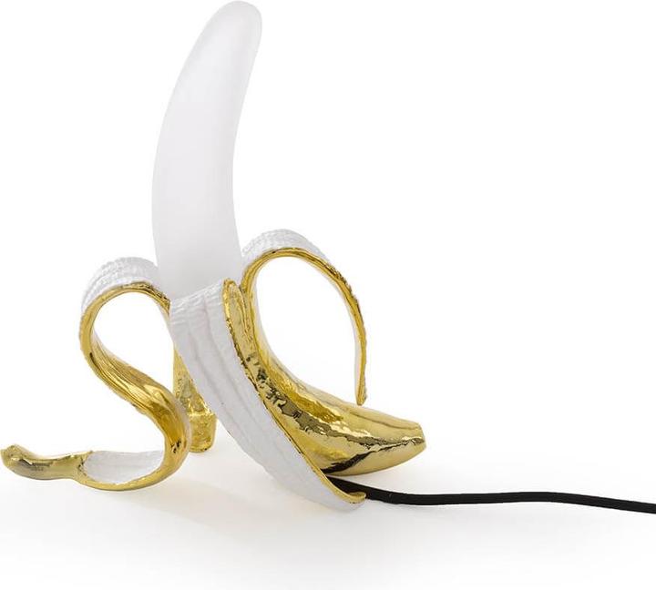 Immagine prodotto Seletti Banana Lamp Louie lampada da tavolo oro (480 lm, E14)