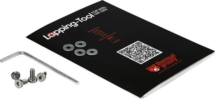 Actual product image Thermal Grizzly Lapping Tool for 13th Generation Intel CPU