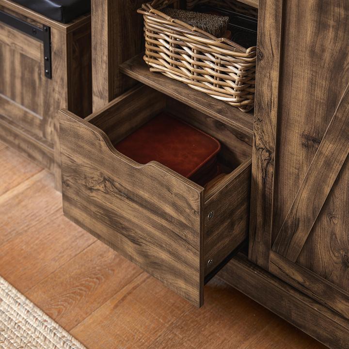 Actual product image SoBuy Sideboard with sliding door (80 x 92 x 35 cm)