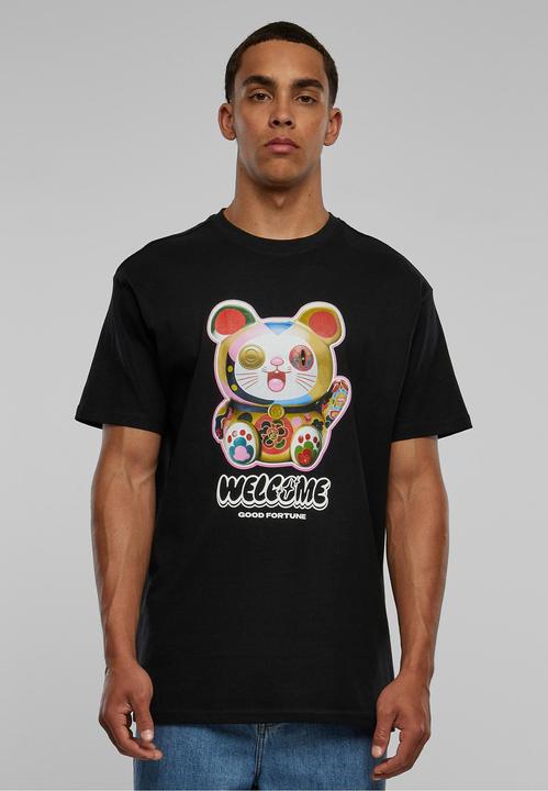 Actual product image Urban Classics Welcome Cat Heavy Oversize Tee - 91503 (M)