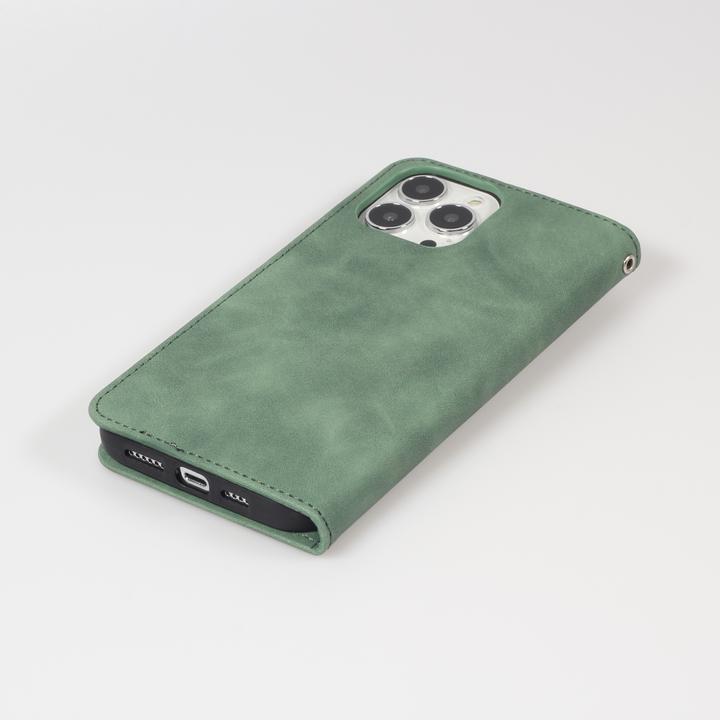 Immagine prodotto PhoneLook Custodia in pelle Flip Wallet Vintage con chiusura magnetica e porta carte di credito (Apple iPhone 15 Pro Max)