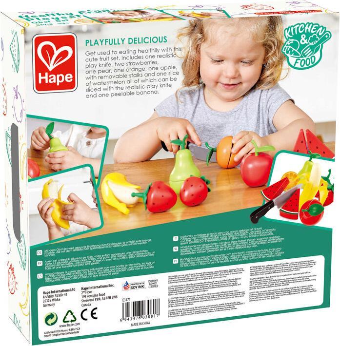 Actual product image Hape Fruit set