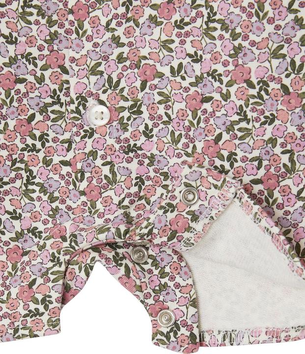 Produktbild Vertbaudet Geblümter Baby Overall Oeko-Tex (56)