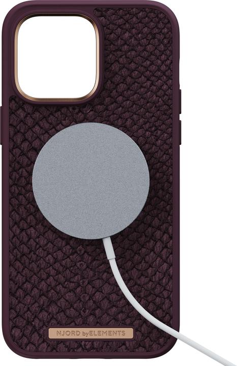 Image du produit Njord Salm.Leather Magsafe Case (Apple iPhone 14 Pro Max)