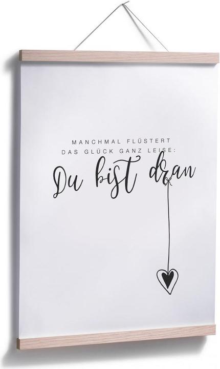Image du produit Trenddeko Parfois, le bonheur chuchote tout doucement (30 x 40 cm)