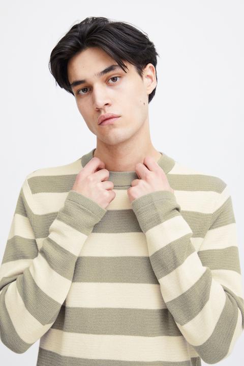Actual product image Casual Friday CFKarl striped crew neck knit 20505003 (XL)