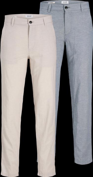 Produktbild Jack & Jones Jpstace Jjsummer Linen Blend Pant 2-Pack (W28/L30)