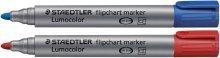 Productafbeelding Staedtler Lumocolor flipover marker (Grijs, 5 mm, 6 x)