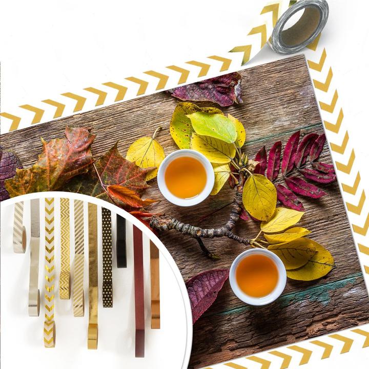 Actual product image Trenddeko Aristov - Tea of September (120 x 80 cm)