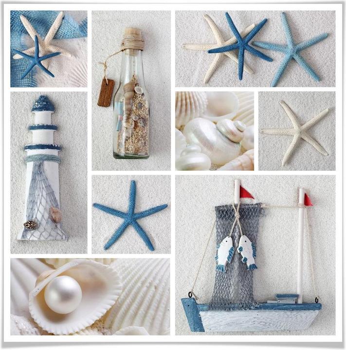 Immagine prodotto Trenddeko Collage della spiaggia (30 x 30 cm)