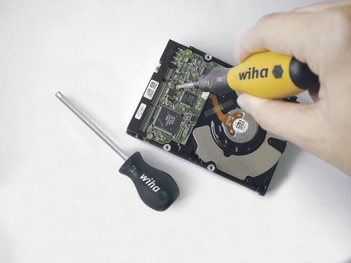 Actual product image Wiha TorqueVario S ESD torque screwdriver set (1/4", 0.40 Nm, 1 Nm)