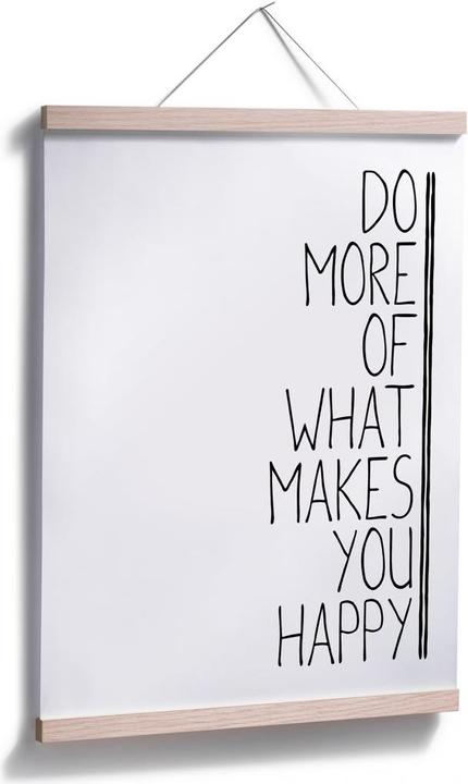 Produktbild Trenddeko Do more of what makes you happy (24 x 30 cm)