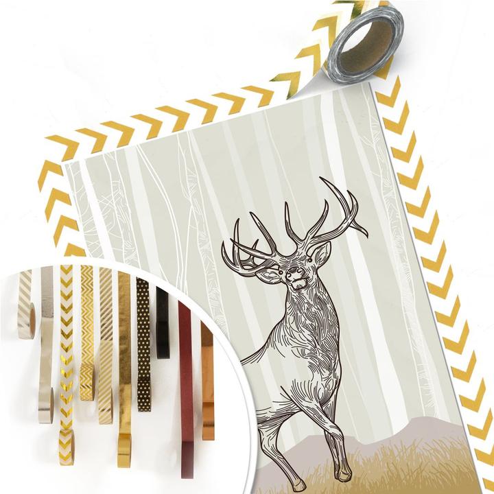 Produktbild Trenddeko Stolzer Hirsch (50 x 75 cm)