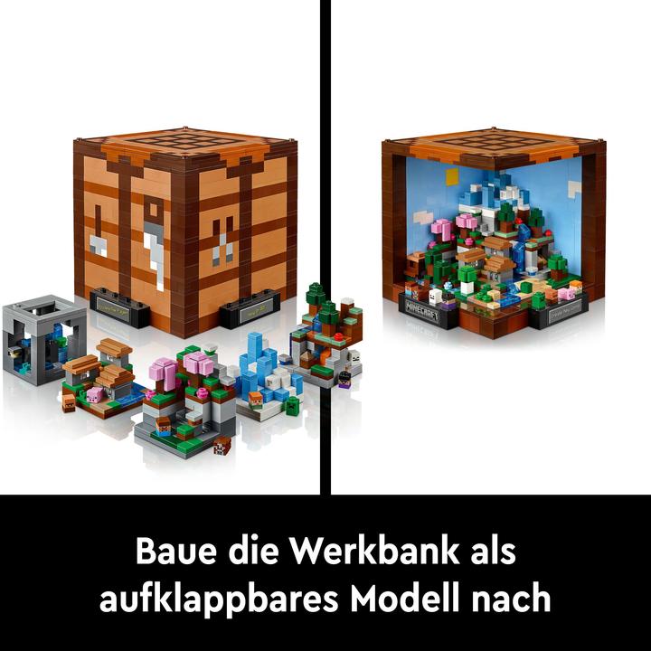 Produktbild LEGO Die Werkbank (21265, LEGO Minecraft)