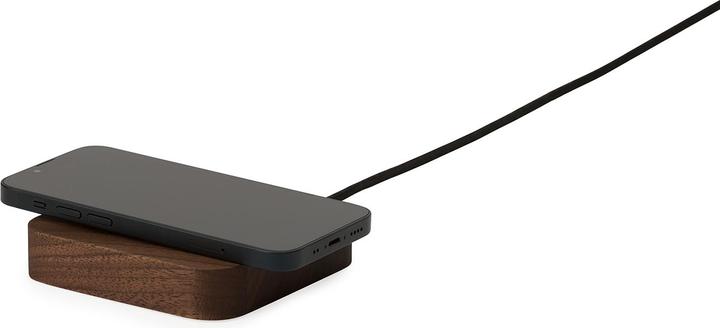 Image du produit Oakywood Charging Pad (OakyBlocks) Chargeur de bureau sans fil en bois - Noyer -
