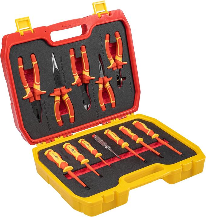 Produktbild Högert 12 tlg. Elektriker Werkzeug Set 1000V (12 Teile)