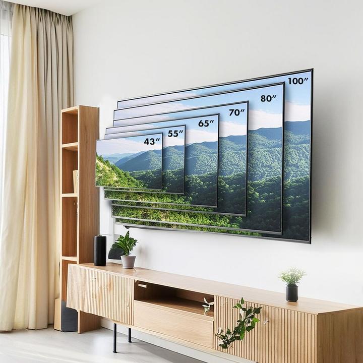 Immagine prodotto Maclean Supporto TV max VESA 800x400 43-100 120kg Regolazione dell'inclinazione +15°-15° MC-422 (Muro, 100", 120 kg)