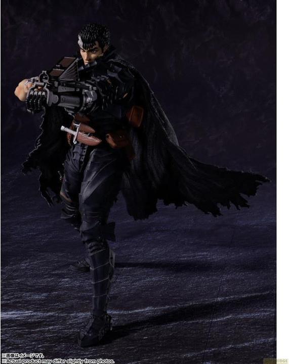 Actual product image Tamashii Nation Berserk S.H. Figuarts Actionfigur Guts (Berserker Armor)