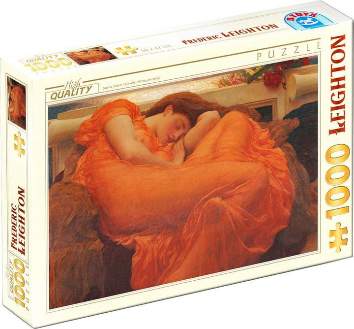 Produktbild DToys Puzzle 1000 pieces Frederic Leighton - Flaming June - Detail (1000 Teile)