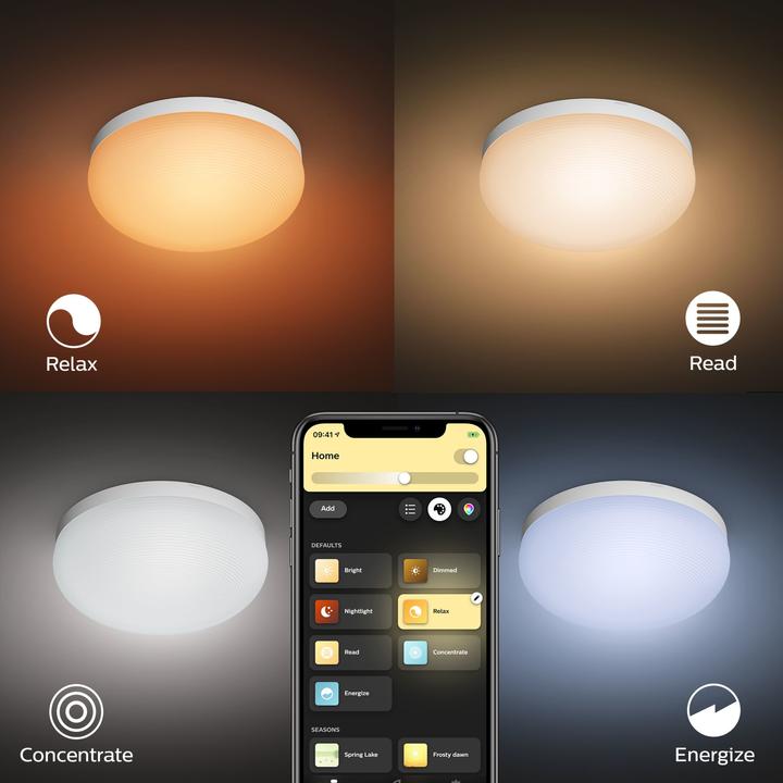 Actual product image Philips Hue Flourish Base BT (2400 lm)