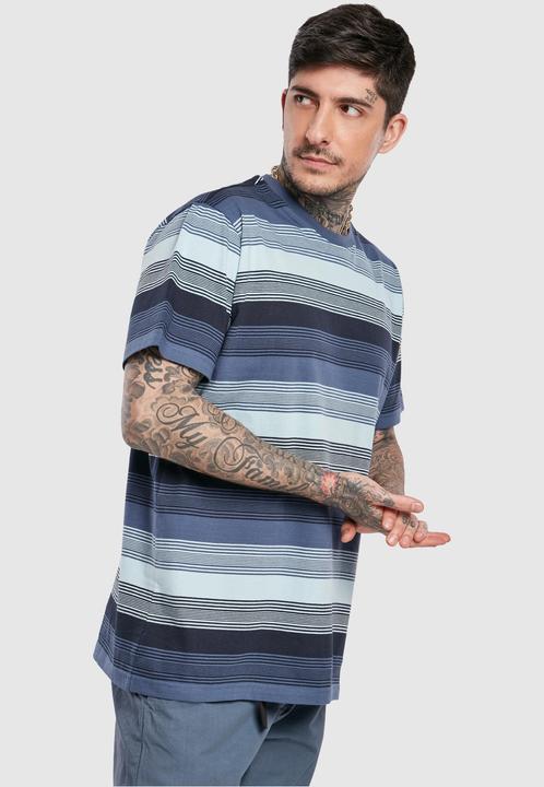 Actual product image Urban Classics Yarn Dyed Sunrise Stripe Tee (S)