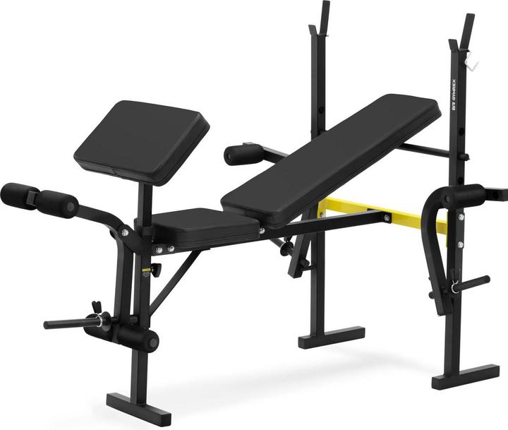 Produktbild Gymrex Multifunktionshantelbank Hantelbank bis 100 kg belastbar verstellbar