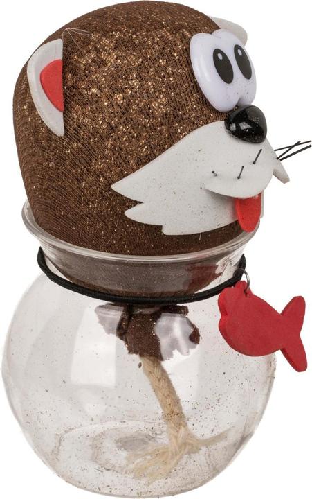 Actual product image Out of the blue Grass head in container Cat