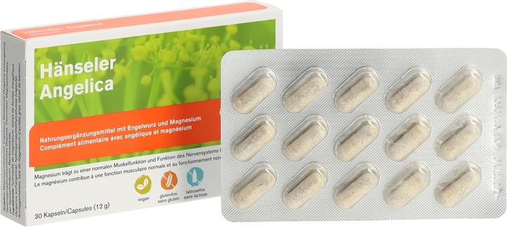 Produktbild Hänseler Angelica Kapsel (30 Stück, Kapseln, 27 g)