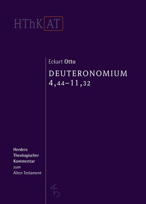 Image du produit Herders theologischer Kommentar zum Alten Testament / Deuteronomium1-11 (Allemand, Eckart Otto, 2012)