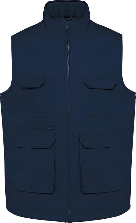 Kariban Gepolsterte Polycotton-Multitaschen-Weste