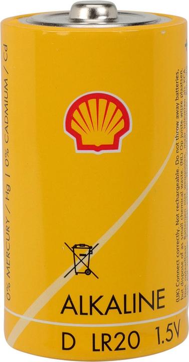 Immagine prodotto Rainx Set di 2 batterie alcaline mono 1.5V tipo D, Shell (2 pz., D)