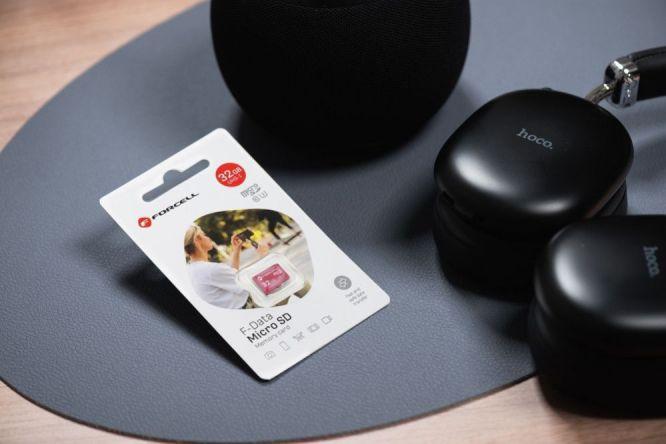 Produktbild Forcell Memory cards F-DATA memory card 32GB UHS-I U3 class 10 (32 GB, microSD, U3, UHS-I)