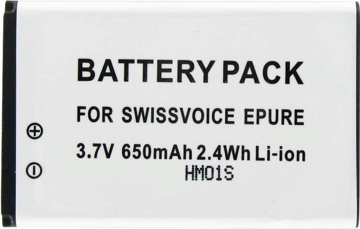 Actual product image AccuCell Akku Swissvoice Epure Fulleco Duo, Epure