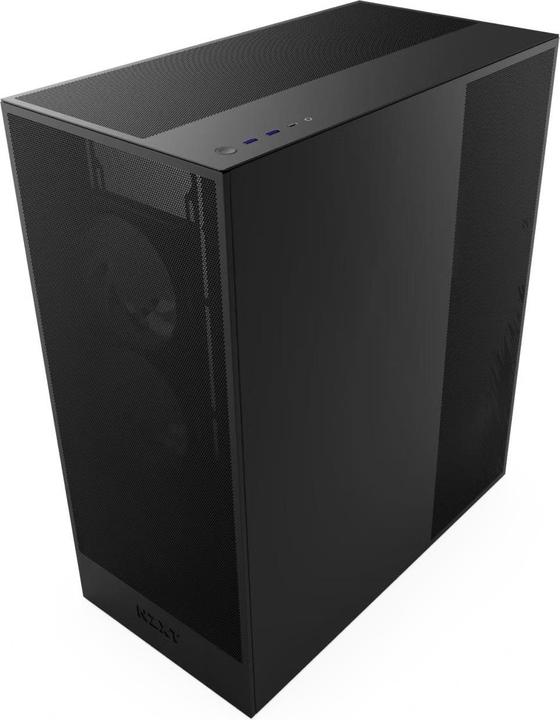 Produktbild NZXT H7 Flow (2024) Mid-Tower Case Black (ATX, Mini-ITX, mATX, E-ATX)