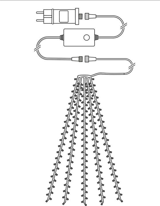 Image du produit Nedis SmartLife Décorative LED | Wi-Fi | Blanc chaud à froid | 400 LED | 8.00 m | Android™ / IOS (8 m)