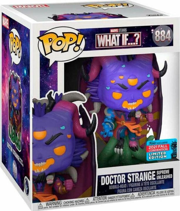 Immagine prodotto Funko POP! What If Dr. Strange Supreme (885) Sized EXM 15cm