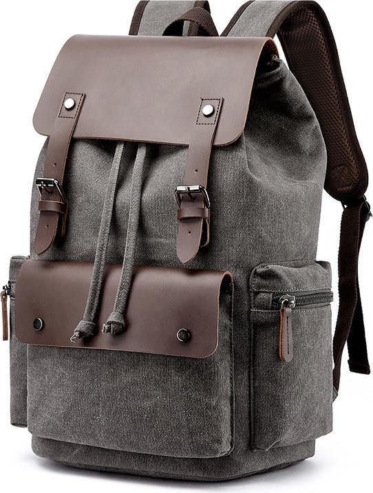 Image du produit Only-Bags.Store Trendy Retro Canvas Computer Bag Backpack, Student School Bag, Retro Casual Backpack, Strong