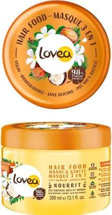 Actual product image Lovea Hair Food Mask 3 in 1 Karite Butter Monoi (390 ml)