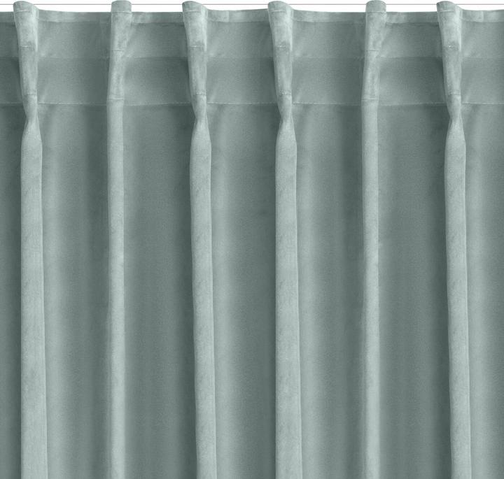 Image du produit Eurofirany Rideau de nuit MADLEN 140X300 cm, ruban flexible, couleur : gris (140 x 300 cm)