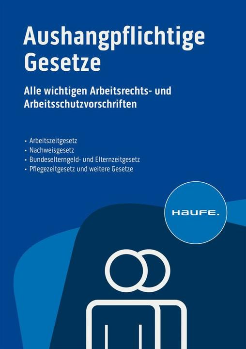 Produktbild Aushangpflichtige Gesetze (Deutsch, 2024)