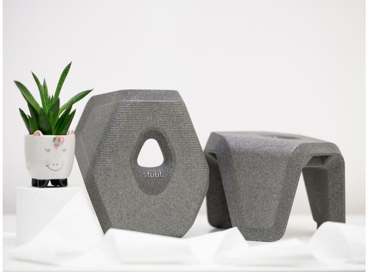 Produktbild Stuul Basalt Toilettenhocker