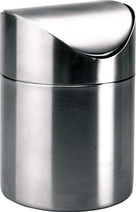 Immagine prodotto Ibili Abfalleimer Edelstahl 11,7 x 16,5 cm Praktischer Abfalleimer aus Edelstahl (8 l)