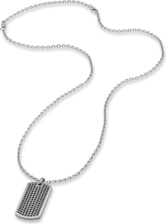 Image du produit Save Brave SBN-GARETT-ZI-BK Collier homme 50cm, réglable (Acero inoxidable)