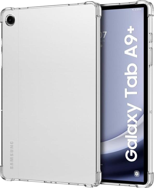 Actual product image Screenguard Samsung Galaxy Tab A9+ Case Crystal Soft Airbag Bumper (Galaxy Tab A9+)