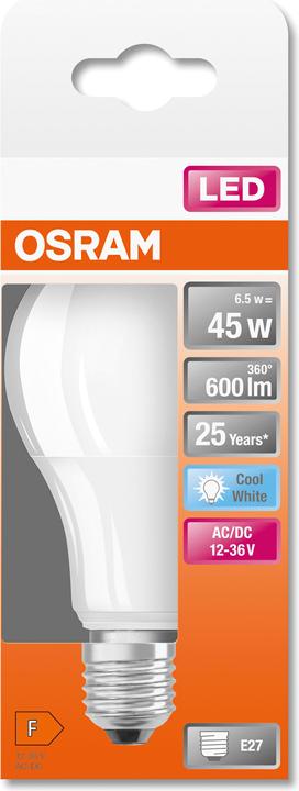Actual product image Osram Star Classic (E27, 6.50 W, 600 lm, 1 x, F)