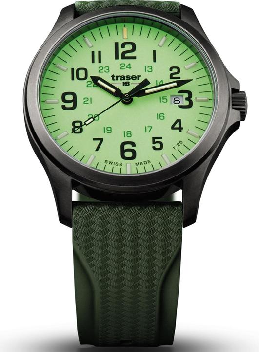 Traser H3 107424 P67 Officer Pro Gun 42mm 10ATM (Sportuhr, 42 mm)