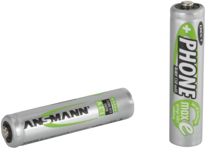 Actual product image Ansmann Micro (AAA) battery NiMH DECT max (1 pcs., AAA, 550 mAh)